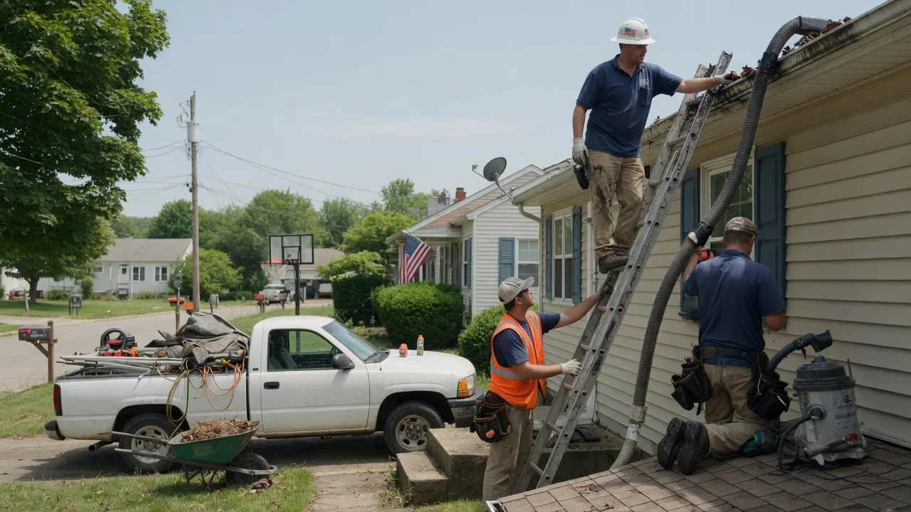 Gutter Installation in Plainville, IL near me